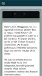 Mobile Screenshot of barrowasset.com